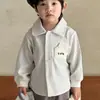 Conjunto de Primavera para Bebé Niño Nuevo Elegante Conjunto de Ropa de Primavera para Bebé Conjunto de Tres Piezas Chaleco Camisa Pantalones