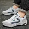 Zapatos de Talla Grande para Hombre Primavera y Otoño Transpirables Casuales Versátiles Suela Blanda Zapatillas para Correr Zapatos para Viajes al Aire Libre