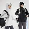 Venta Directa de Fábrica Chaqueta Rígida Estilo Montaña para Hombre, Capa Única Completamente Termosellada Ropa para Montañismo al Aire Libre, Chaqueta Impermeable Transpirable para Mujer
