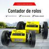 Medidor de medidor JM316 máquina de verificação de código máquina de rolamento mecânico comprimento de pano registrador de arroz contador de rolos de 6 bits
