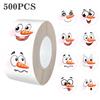 Amazon Explosiones Navidad Muñeco de Nieve Lindo Rollo de Pegatinas Pegatina de Regalo Pegatina Decorativa Sello de Expresión Hecho a Mano Pegatina