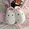 Fábrica de Sapatos Qidan Pantufas de Algodão Fofas para Mulheres Outono e Inverno Para Casa Interior Pantufas Aconchegantes com Solado Grosso Antiderrapante com Pelo Quente para Mulheres