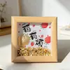 Marco de Foto de Árbol de Navidad de Oro Puro 999 Adorno Feng Shui para la Paz y la Alegría, Soporte de Exhibición del Dios de la Riqueza, Regalo para Familia y Amigos
