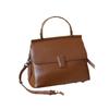 Bolsa Feminina 2024 Nova Outono e Inverno Bolsa Crossbody Tote Mãe High Sense Grande Capacidade Bolsa de Couro Genuíno Bolsas