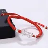 Dingyu pie de plata plata 999 valiente cuerda de mano tejida moda lujo una generación de cabello
