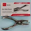 Pinzas Punzonadoras de Metal Portátiles para Papelería Diámetro de Agujero Redondo 6 mm Perforadora de Agujeros Máquina Perforadora de Papel Perforadora de Agujeros para Planificador en Caja