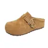Zapatos Birkenstock súper populares tipo slip-on de suela gruesa con aumento de altura oculto, Mocasines cerrados para mujer, Nuevo modelo más vendido para la primavera de 2026