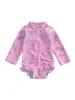 0-3M 3-6M 6-12M 12-18M 18-24M 2-3 Años Traje de Baño Morado de Sirena para Niñas