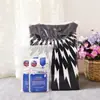 Sacos de embalagem para roupas, sacos plásticos transparentes de PE auto-selantes, embalagem para meias, roupas íntimas e calcinhas, com acabamento fosco e fecho de zíper