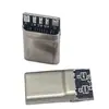 Cabeça macho tipo-c fruta 15 com placa cinco núcleos esticável duplo capacitor plug de carregamento rápido de alta corrente