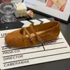 ~Sapatos Mary Jane de camurça estilo retrô para mulheres, 2026, com sola de borracha, design simples, antiderrapantes, tiras com fivela dupla, versáteis, confortáveis e casuais