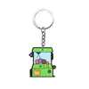 Periférico de Juego Transfronterizo Llavero Creativo Decoración Llavero de Mochila de Goma Suave PVC Accesorios Regalo Venta al por Mayor