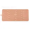 Esterilla Drenante Multifuncional para Cocina 47*20cm con Veta Recta, Esterilla de Silicona Aislante del Calor, Esterilla para Fregadero, Esterilla de Almacenamiento, Esterilla de Secado en Stock