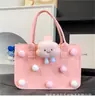 Bolsas tote personalizadas de grande capacidade, adequadas para eventos bancários, recepções de casamento e como brindes promocionais; bolsas de feltro para fins publicitários e promocionais