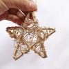 Anel de vime Fu de barro natural Anel de vime Coroa de Natal vida eterna casamento jardim de infância feito à mão diy seco rattan decorativo anel criação