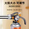 Maçarico tipo cartucho, maçarico de ignição de alta temperatura, churrasqueira ao ar livre, cozimento, queima de cabelo, maçarico de spray à prova de vento doméstico
