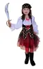 Fantasia de Pirata para Performance Infantil de Halloween Fantasia de Pequeno Pirata Escandinavo para Crianças Traje Lindo de Pequeno Pirata