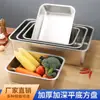 Atacado de fábrica comércio exterior animal de estimação aço inoxidável caixa de areia extra grande para gatos com alto anti-respingo vaso sanitário anti-respingo fácil