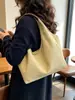 Bolsa de compras moderna, minimalista y ligera, bolsa tote de lona, nueva colección de otoño 2026, estilo retro para el día a día, bolso de hombro
