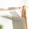 Perchero Invertido Antideslizante Sin Costuras de Plástico para Colgar Ropa Pantalones Colgador Estante de Almacenamiento Multifuncional Hogar Centro Comercial Pantalones Bufanda Corbata