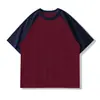 Ropa de Mujer Transfronteriza 2026 Cuello Redondo Holgada Hombro Caído Ancho Manga Corta Camiseta de Mujer Trae Tu Propia Foto Versátil Top Casual