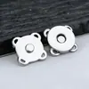 Fabricante Fechos Magnéticos Personalizados Flor de Ameixa, Fechos Ocultos, Botões Magnéticos Fortes Costurados à Mão, Fechos de Pressão para Roupas e Acessórios de Bolsa