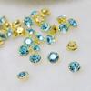 Cesta de flores de 8mm flor coração garra diamante faça você mesmo estilo antigo clipe flor coração miolo de flor material decorativo acessórios