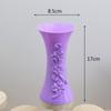Arranjo de flores simples e moderno Vaso geométrico de plástico para uso doméstico Vaso seco resistente a quedas Decoração para casa Artesanato decorativo