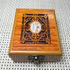 Fabricante Vende Madera Amarilla Cortada Coleccionable Jade Joyería Colgante Colgante Jade Caja de Regalo para Empaquetar 11