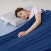 Colcha Refrescante de Seda de Gelo para o Verão, Nova Colcha de Controle de Temperatura para Sono Profundo Primavera/Verão Pro3.0, Colcha para Ar Condicionado, Roupa de Cama Refrescante de Seda de Gelo para o Verão