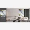 Adesivos de Azulejo de Mármore para Exportação Transfronteiriça Rolo Grande Dourado Decoração de Renovação de Parede Papel de Parede Impermeável e Anti-incrustante