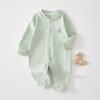 Ropa de una pieza de algodón para bebé recién nacido, ropa ha para bebé, ropa para gatear, primavera y otoño, ropa interior básica sin costuras, pijamas, ropa para salir