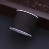 Hilo de algodón frotado a mano 20 m diy tejido hilo satinado multicolor dorado y plateado accesorios de cordón para pulsera collar