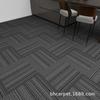 Alfombra de oficina, tapete cuadrado para empalme de piso, empresa de pavimentación completa comercial, manta de pavimentación completa, edificio de oficinas, piso de cemento, área grande