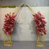Arco de Cuerno Tallado en Hierro de Nuevo Estilo Transfronterizo para Bodas, Arco de Accesorios para Bodas, Puerta de Marfil, Marco de Puerta de Cuerno Estilo Europeo