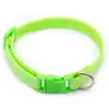 Coleira anti-perda para cães e gatos, sem guizo, com estampa de pata de cachorro, multicolorida, para passeios ao ar livre