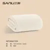 Toalla de Baño Rayada Sanli, Nueva Toalla de Baño de Terciopelo Coral, Más Absorbente que el Algodón Puro, Adecuada para Adultos, Hombres y Mujeres, Parejas