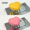 Accesorio de Botón Pulsador para Descarga de Inodoro con Forma de Corazón, Extensión Larga Universal para Interruptor de Descarga para Inodoros de Baño, Adecuado para Salones de Uñas