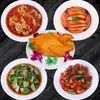 Modelo de Comida, Pratos Simulados, Modelos de Comida, Amostras de Comida Falsa, Adereços para Gravação de Vídeo, Adereços de Comida, Simulação de Comida Falsa