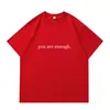 Comercio Exterior Sitio Web Independiente Transfronterizo Tops para Mujer Cuello Redondo Manga Corta Estampado de Letras de Dibujos Animados Camiseta de Algodón Camiseta Casual de Verano