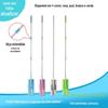 Lavadora de piso Conduo Satto 58 Good Housekeeping Household Leve Pequeno Mop Telescópico Preguiçoso Plano Mop