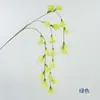 Arreglo de escena con flores artificiales, plantas trepadoras colgantes, flores falsas terminadas para paisajismo decorativo, flores hechas a mano para decoración de techo de escena de boda