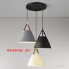 Lustre de restaurante estilo vintage Nanzhi, luminária de mesa para mesa de bar com prato longo e três cabeças em madeira nogueira preta, lustre de cobre de alta qualidade para sala de chá estética Song
