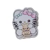 Clip de Acrílico PP Sanrio Dibujo Animado Lindo Clip de Doble Cara Carpeta de Cuaderno Clip para Notas Estudiante Oficina Clip Creativo