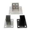 Perfil de Alumínio Industrial Base de Pé de Aço Carbono 303060404080850100 Base de Pé para Piso Conector Quadrado Fixação