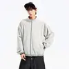 Chamarra Reversible de Comercio Exterior Transfronterizo para Hombre Chaqueta de Primavera para Hombre Tendencia Juvenil Cuello Solapa Ropa Exterior Estilo Tendencia de Hong Kong