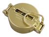Brújula americana plegable de aleación de aluminio dorado L45-3A Brújula profesional multifunción para exteriores