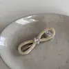 Pinza para el pelo de ácido acético estilo coreano con lazo para mujer, elegante, versátil, para el día a día, pinza para flequillo de una palabra, pinza de boca, pinza para el pelo, accesorios para el cabello, estilo nuevo