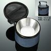 Tigela Sierra Portátil de Aço Inoxidável para Exterior, Copo de Água, Xícara de Chá, Especial para Acampamento Piquenique -203.999999999% de desconto Conjunto de Utensílios de Mesa Camada Utensílios de Cozinha