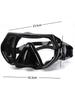 Set de Snorkel Amazon, Gafas de Buceo de Silicona, Tubo de Respiración, Equipo de Buceo de Dos Piezas con Tapones para los Oídos y Máscara de Snorkel